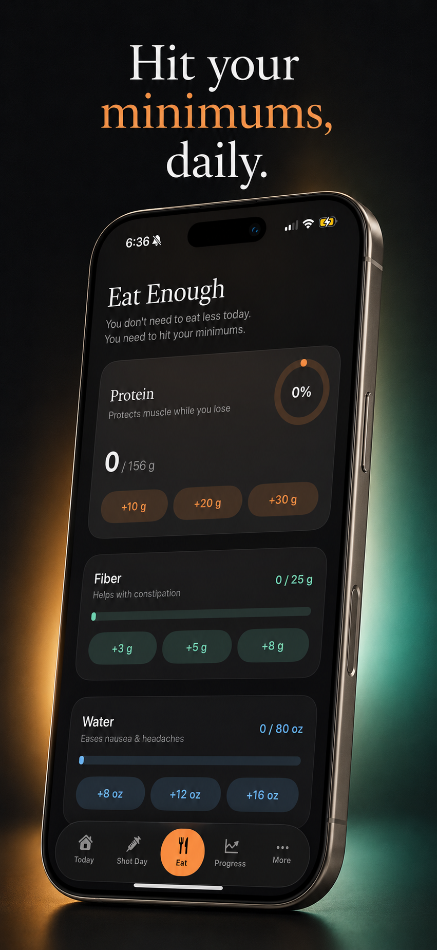 GLP Daily Eat Enough screen